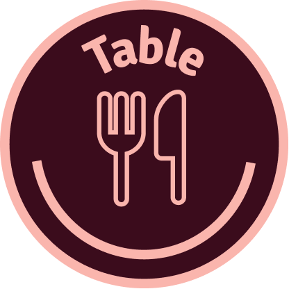 Bouton Table - hover