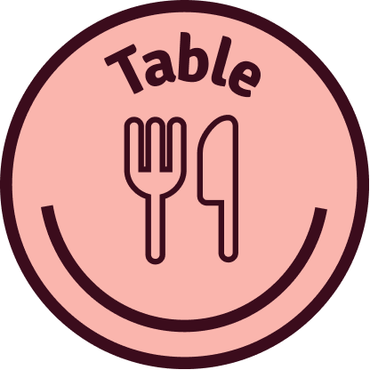 Bouton Table - par défaut