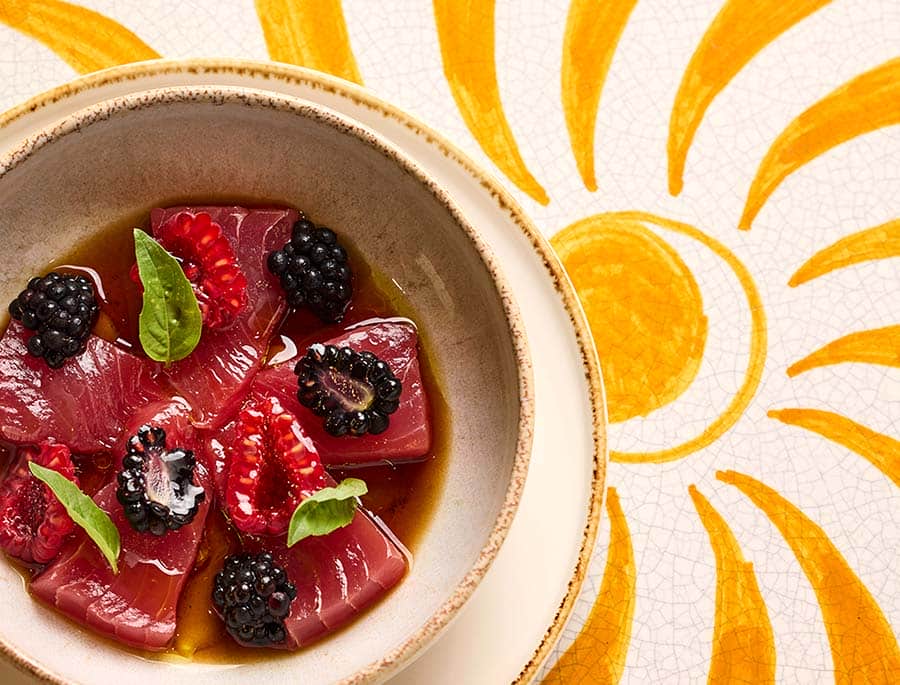 Plat exquis de Casa Barbara. Plat exquis de Casa Barbara.